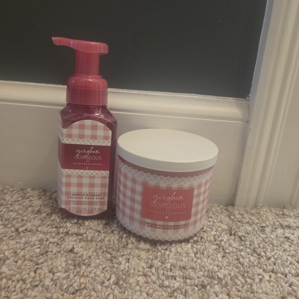 Bath & Body Works Gingham Gorgeous Set